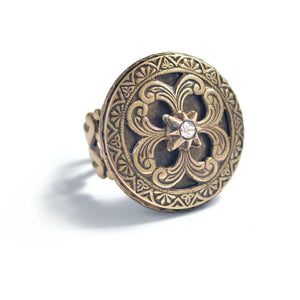 Celtic Sun and Star Ring R560 - Sweet Romance Wholesale