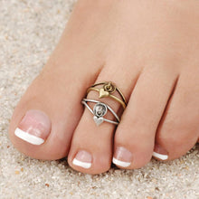 Load image into Gallery viewer, Puffy Heart Toe Ring - Sweet Romance Wholesale