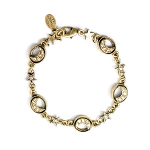 Crescent Moon Bracelet BR544 - Sweet Romance Wholesale
